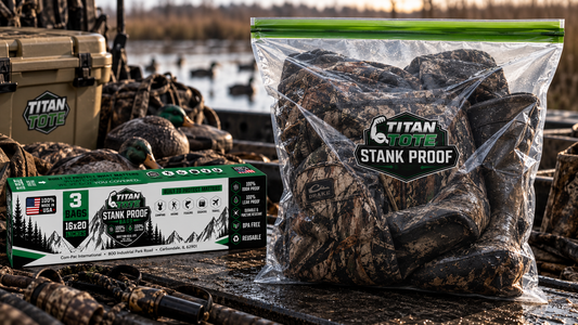 Titan Tote Stank Proof Bags – 3 Pack | 16" x 20"